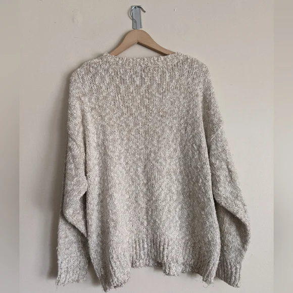 Seperate Issue Vintage Knit Sweater with Appliqué – Women's Size 22 - Picture 2 of 8